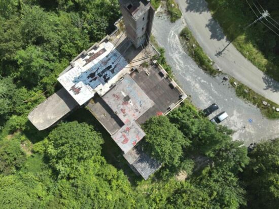 Vue aérienne - drone SCPLD